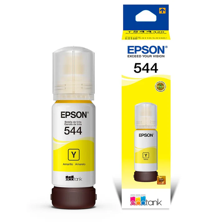 Botella de Tinta Original Epson 544 Amarillo