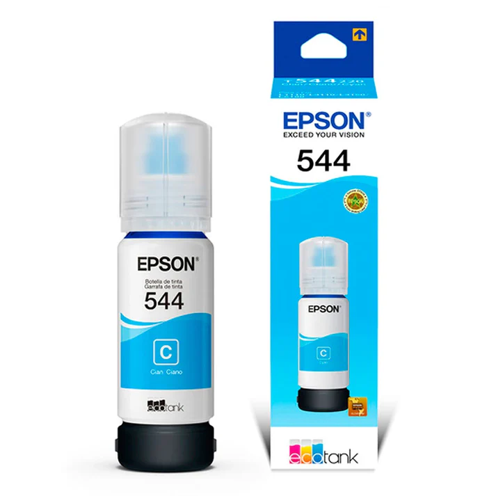 Botella de Tinta Original Epson 544 Cyan