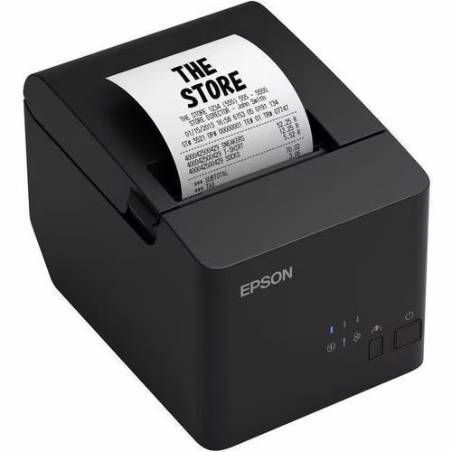 Impresora térmica directa Epson TM-T20IV-L - Monocromo - Negro - Automático Cortante -  USB + Ethernet