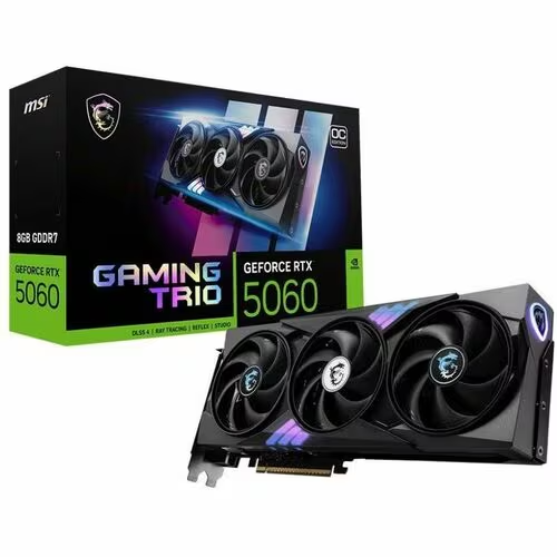 MSI GeForce RTX 5060 8G GAMING TRIO OC